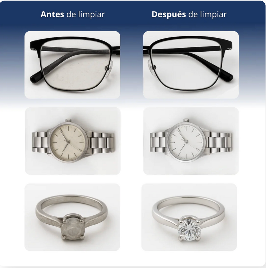 Limpiador ultrasónico portátil multifunción